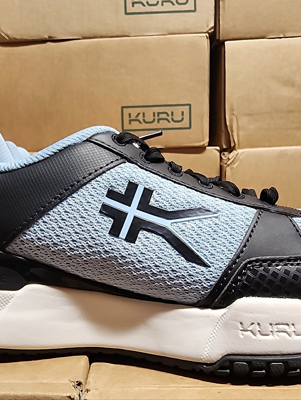 KURU Quantum 2.0 Women's Sneaker Blue Black. BEST shoe for Plantar Fasciitis! - Picture 2 of 7